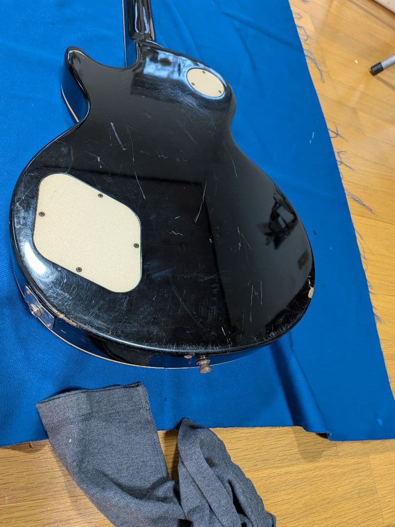 Photogenic レスポール モデルギター ナチュラルペグの違いあり