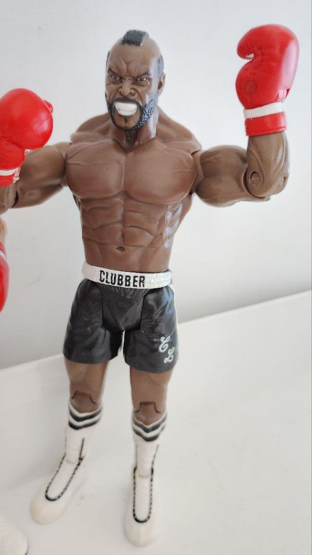 JAKKS社版 ロッキー＆クラバーラング(ロッキーⅢ)フィギュア２個セット