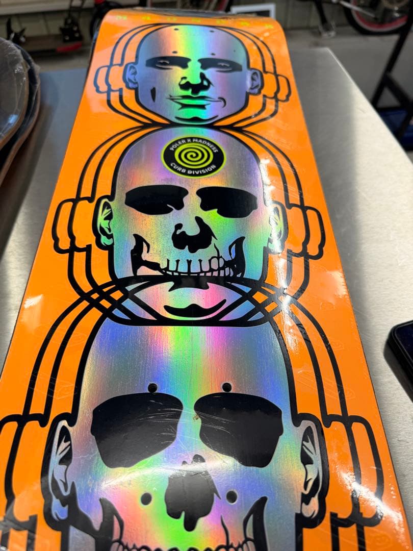 新品未使用MADNESS x POLERコラボデッキ 8.75