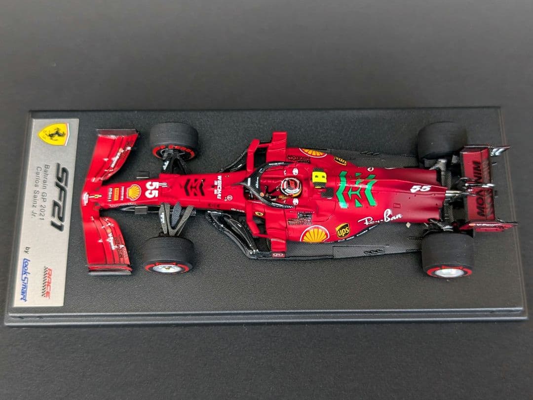 ルックスマート 1/43 フェラーリSF21 #55 サインツ MWデカール仕様