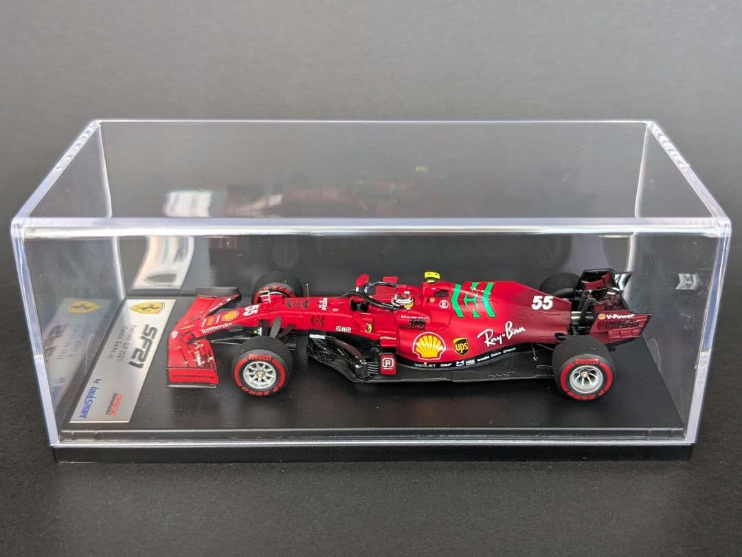 ルックスマート 1/43 フェラーリSF21 #55 サインツ MWデカール仕様