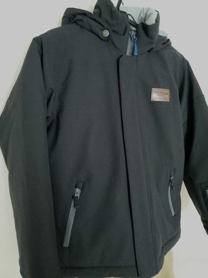 RESEEDA　スノーウェア　スキーウェア　150　ブラック✕ベージュ