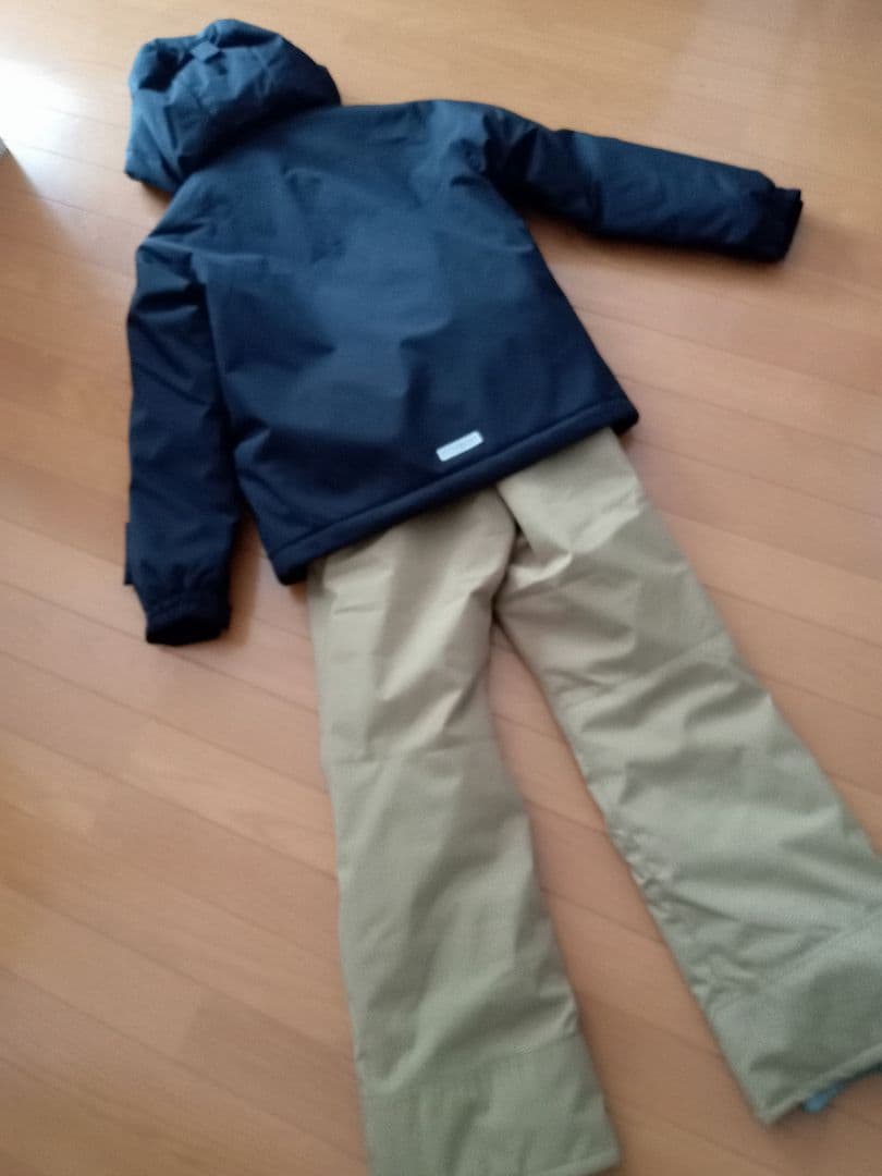 RESEEDA　スノーウェア　スキーウェア　150　ブラック✕ベージュ