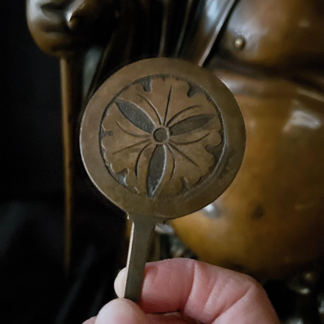 七福神 布袋様　春宗作 銅唐子布袋立像 銅布袋尊像　置物　ブロンズ14kg