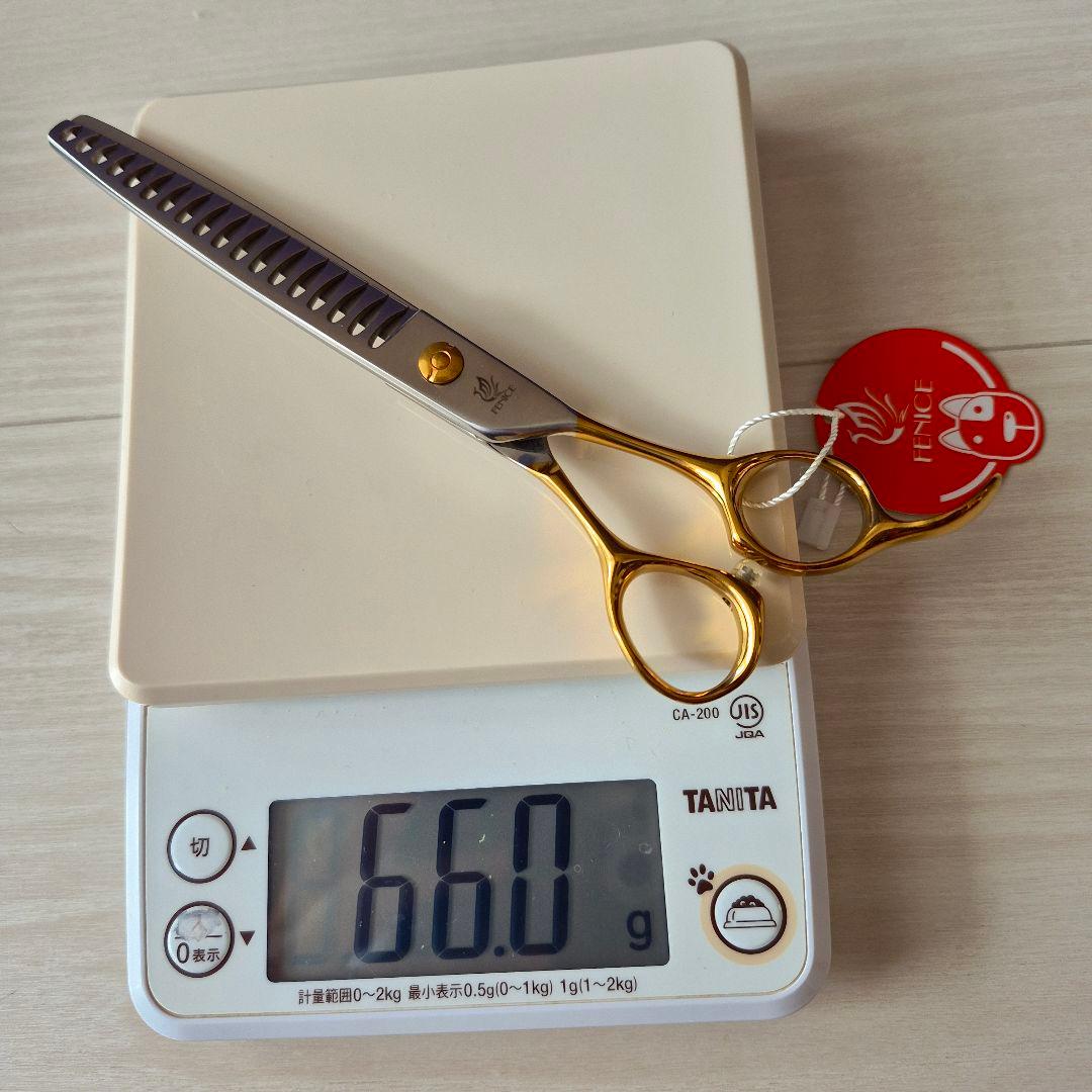新品★フェニーチェ トリミング用セニングシザー&超軽量トリミングコーム