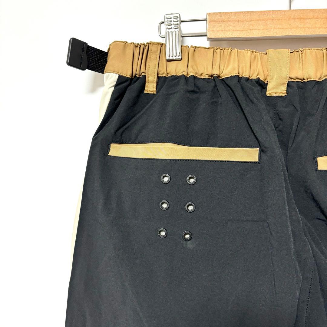 新品 ラッセルノ ゴルフ ツートン スリムジョガーパンツ キャメル XL 6