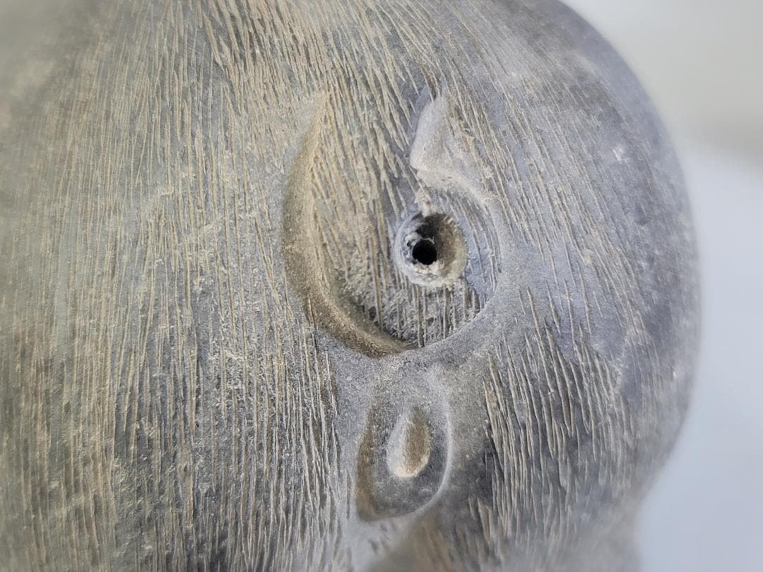 陳鳴遠 底款刻 在銘 朱泥 ブタ　夫婦 豚 置物