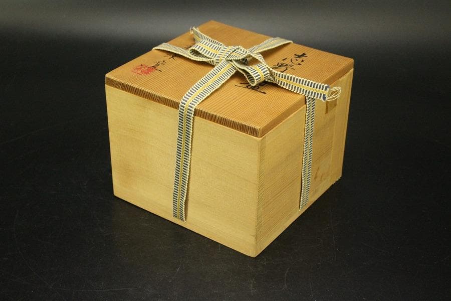 茶道具 志野茶碗 菊 泉窯 在銘 源 共箱(メ1804)