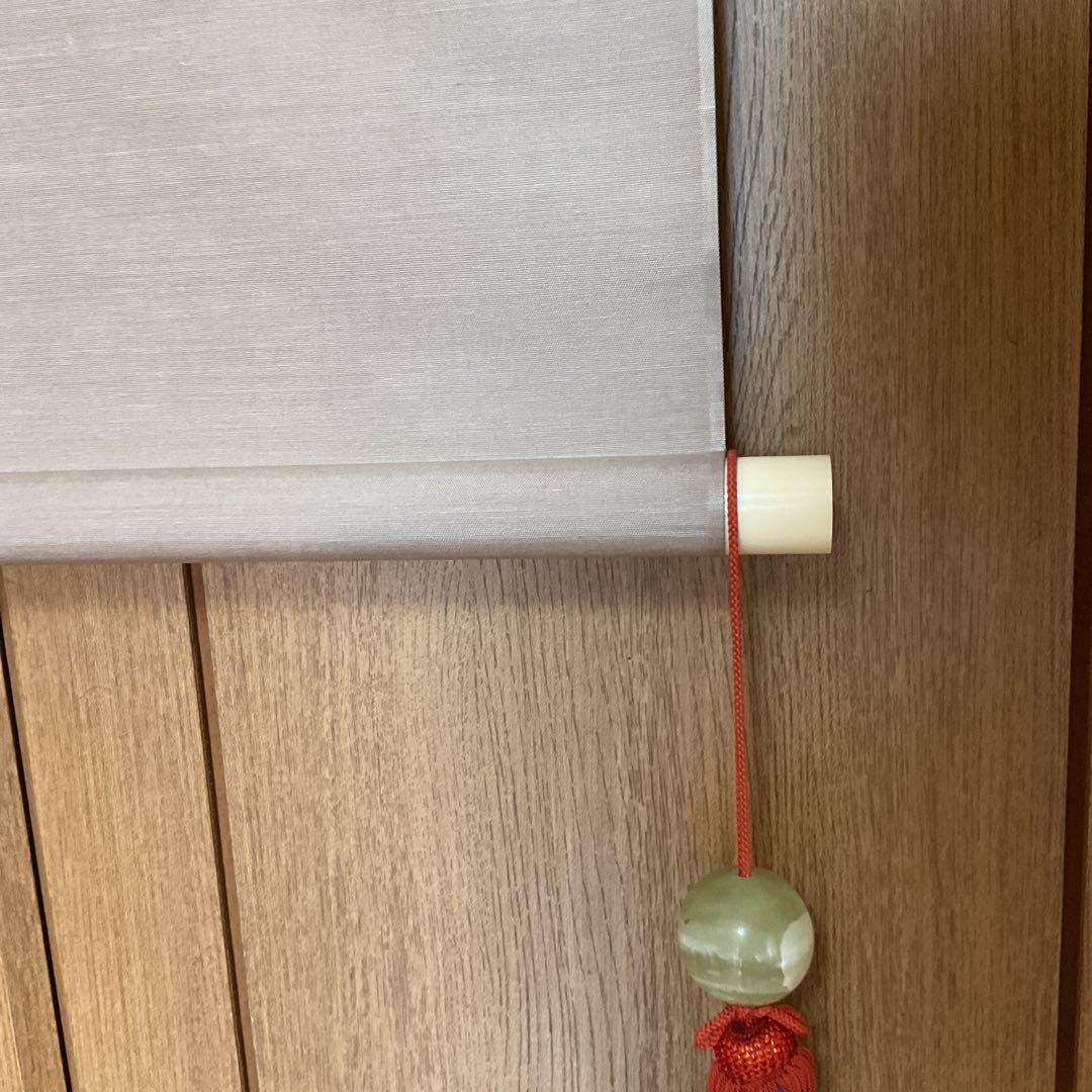 百 貫 俊 夫 作 彩色花鳥画 【 尾長石楠花之図 】号に華峰