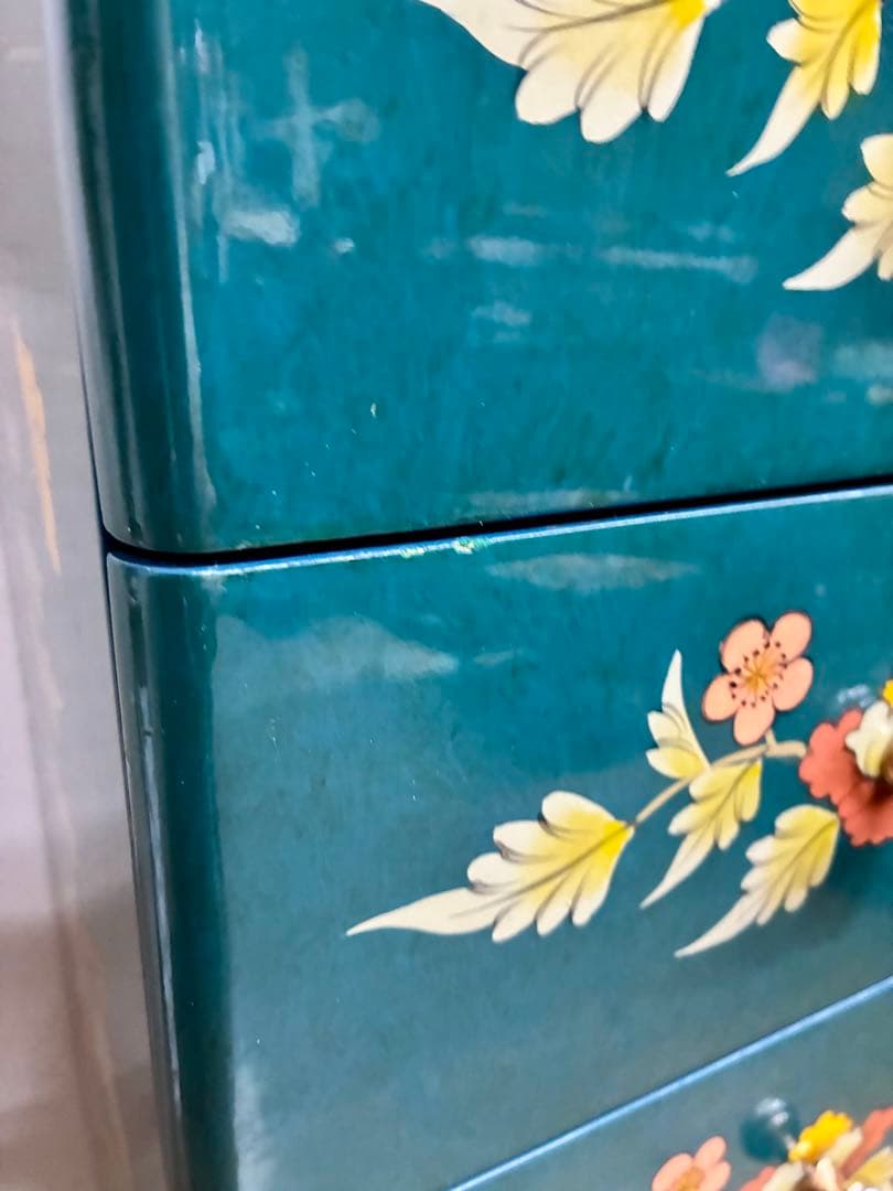 管455☆シノワズリ様式☆バイオリン☆6段チェスト