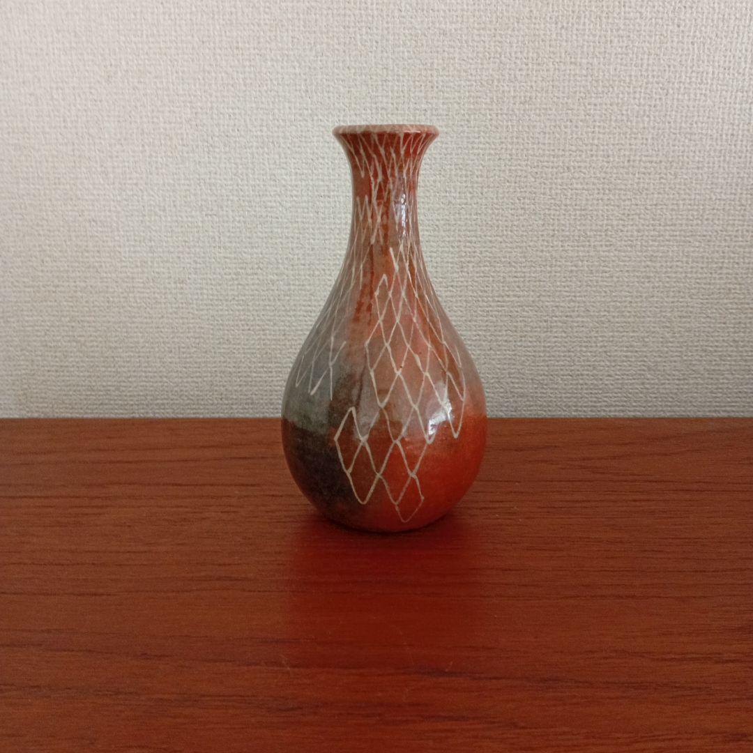 赤楽　徳利　松斎（楽吉左衛門、黒楽、楽焼、吉向）