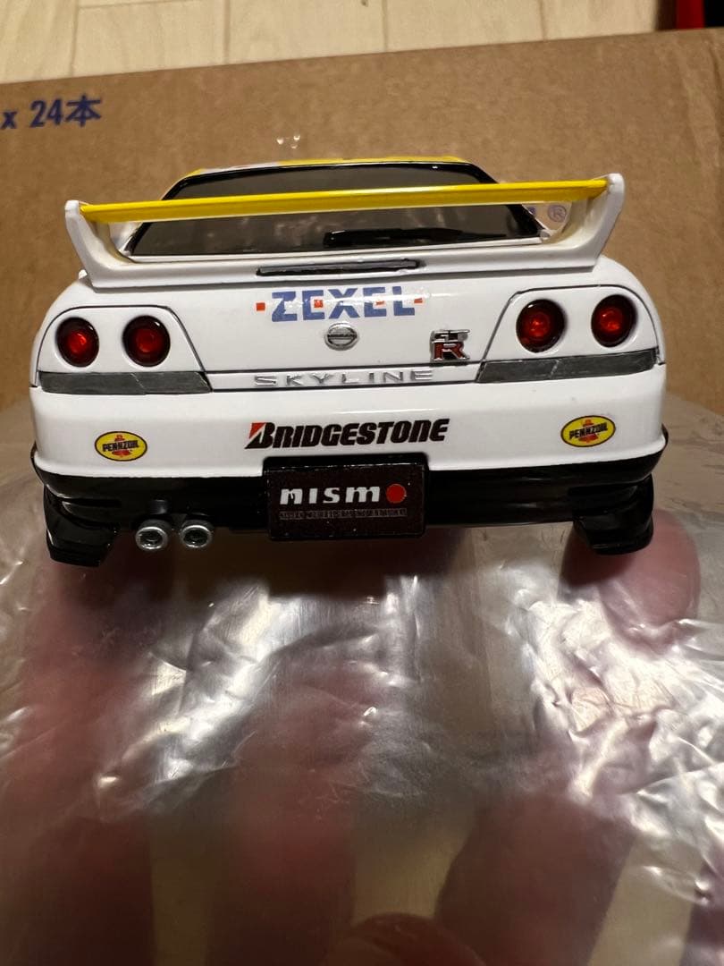 ミニッツ　R33 GT-R フルLED フルエアロ　写真追加