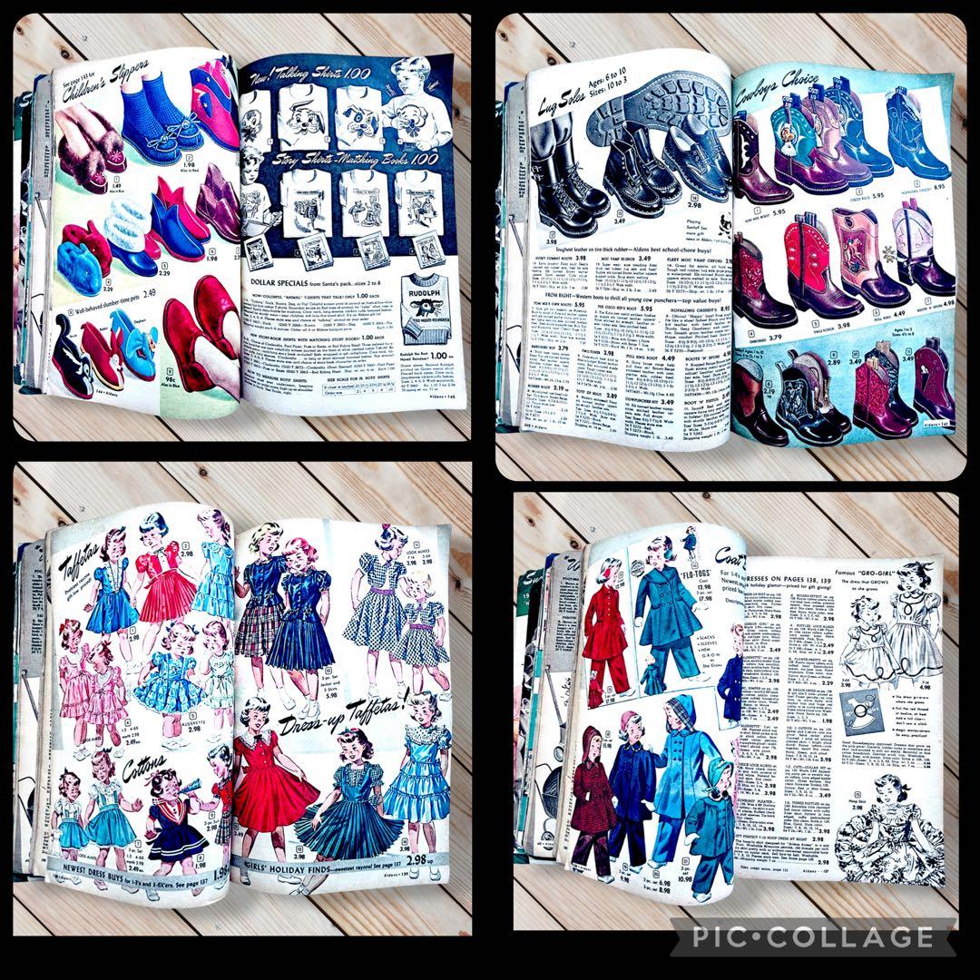 1950年アメリカ（Aldens, Inc.オールデンズ社 ）クリスマスブック