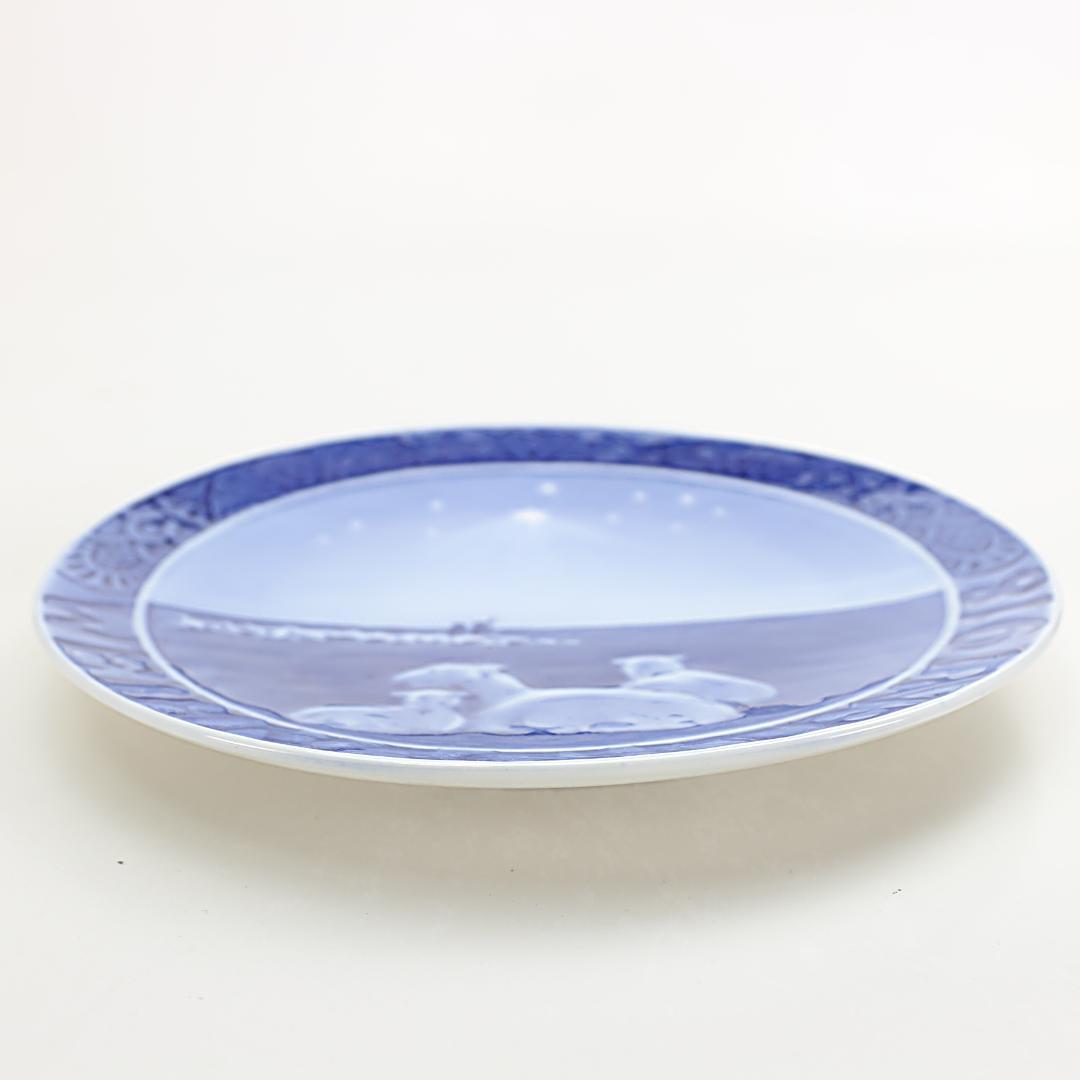 1918年 「羊飼い」独逸語版 イヤープレート ロイヤルコペンハーゲン