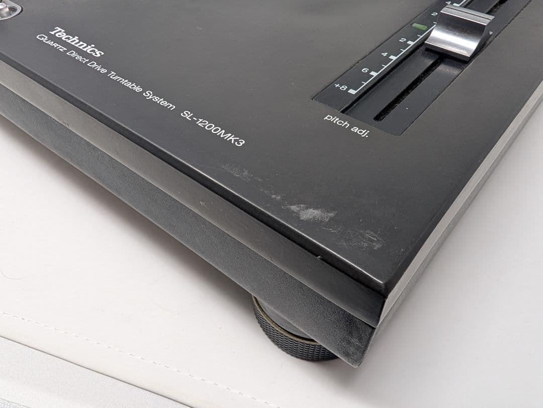 【良品・動作確認済】Technics SL-1200MK3 ターンテーブル 黒