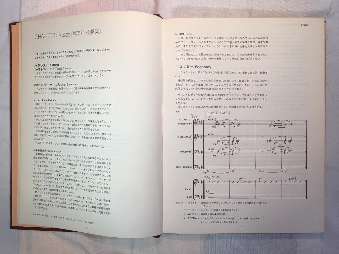 編曲学を学ぶ、ドン・セベスキー のわかりやすく丁寧な教則本です。