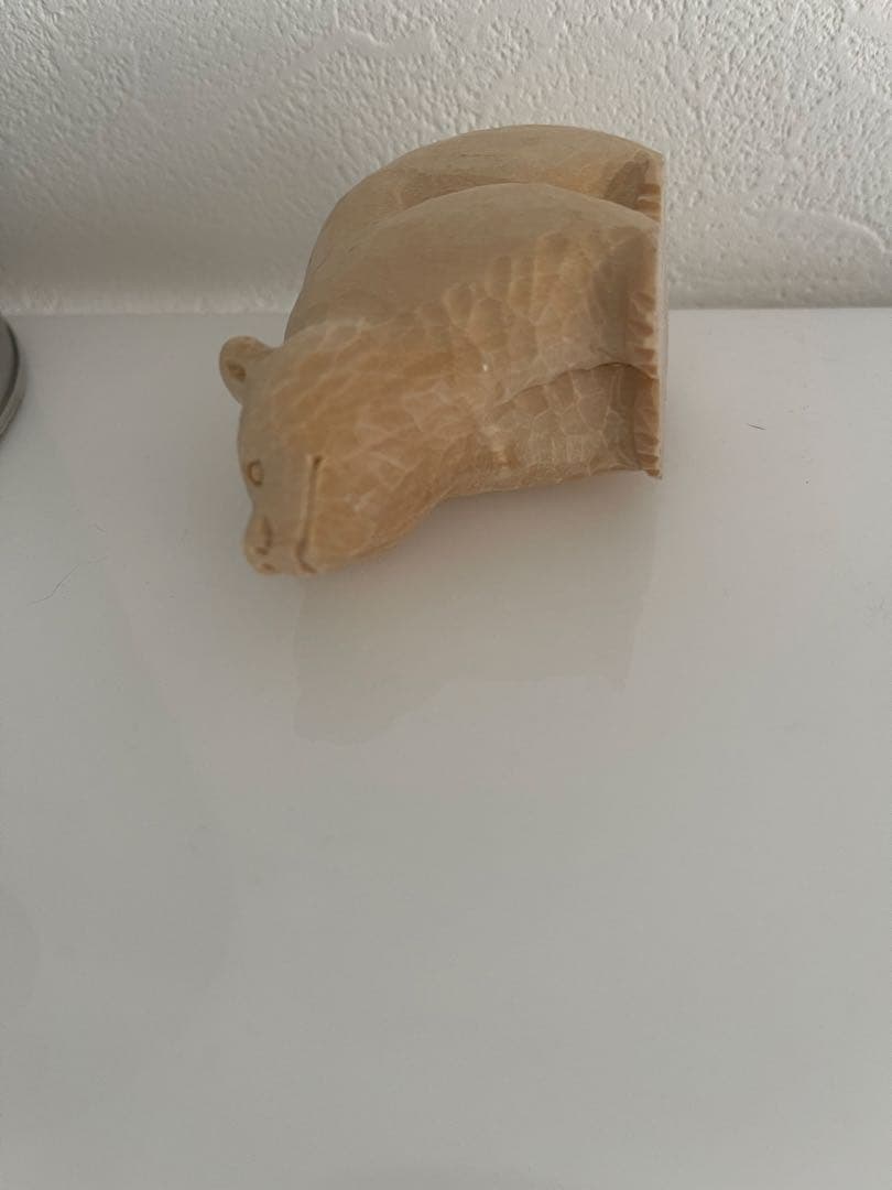 2026年　無印良品福缶 前向きな木彫りの熊