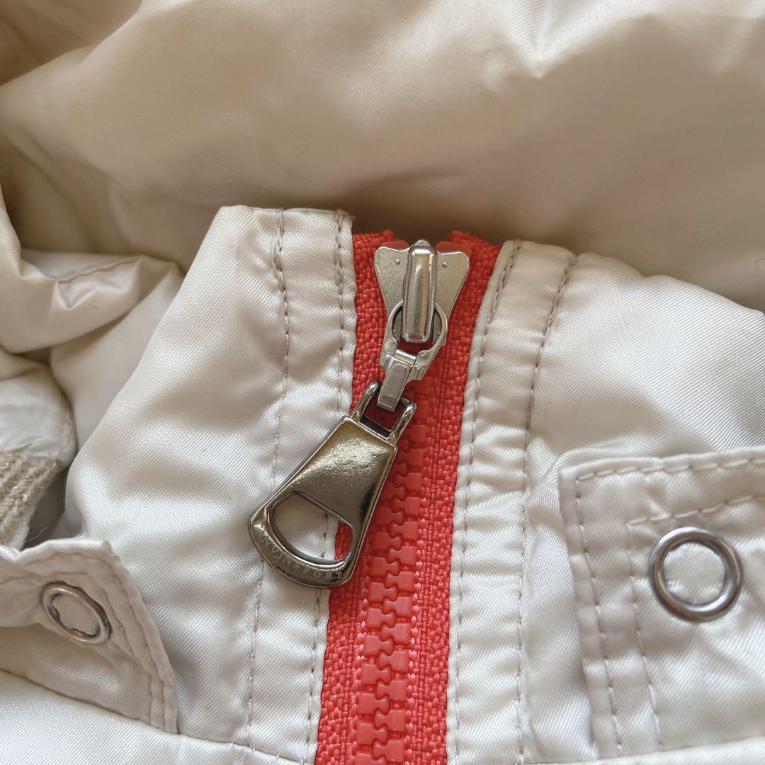 3way ランバンSPORT ダウンジャケット　袖着脱　フード付き　アイボリー