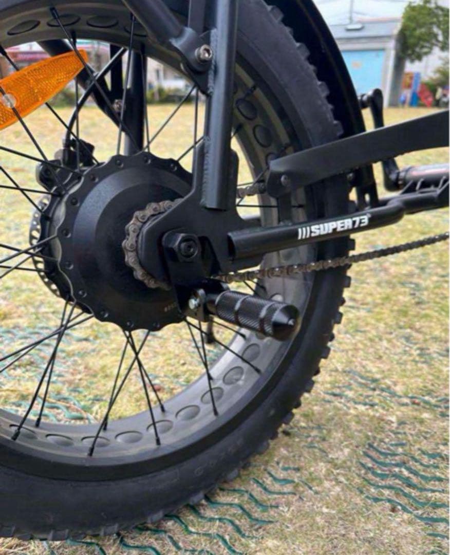 【激レア・最終値引き】super73専用　特注フットレストペダル・フットスタンド