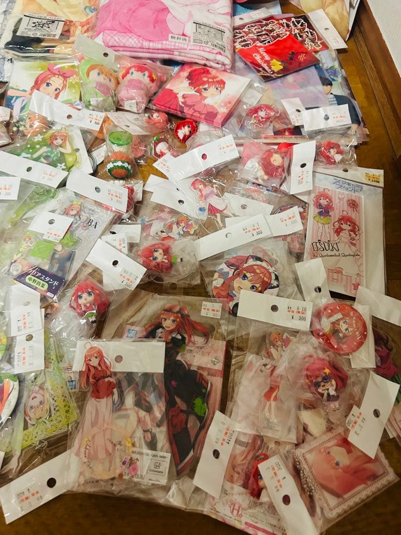 五等分の花嫁 グッズ まとめ売り 一花 二乃 三玖 四葉 五月