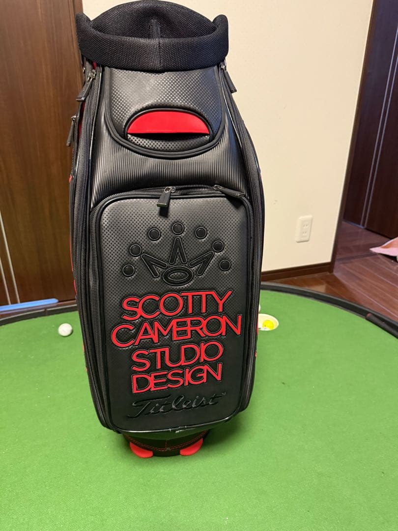 SCOTTY CAMERON キャディバッグ 黒/赤　限定品　お値下げしました‼️