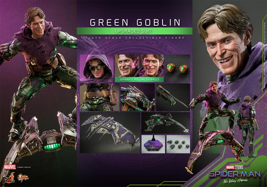 ホットトイズ 1/6 『スパイダーマン』 グリーン・ゴブリン MMS674