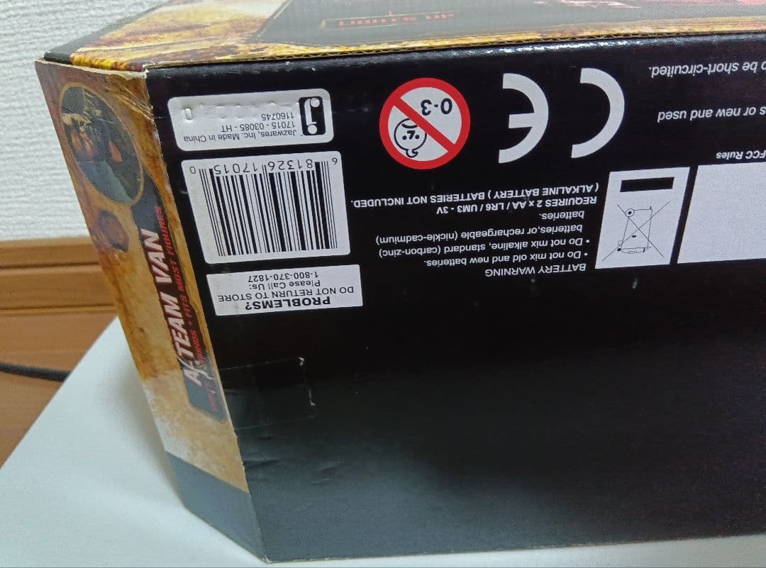 ELECTRONIC A-TEAM VAN 特攻野郎Aチーム　ミニカー　バン