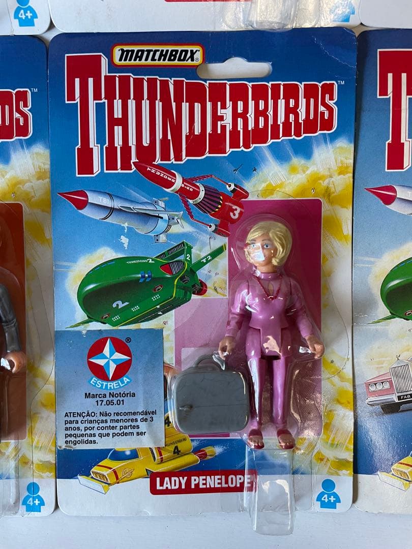 マッチボックス　サンダーバード フィギュア　10体セット　未開封　ビンテージ