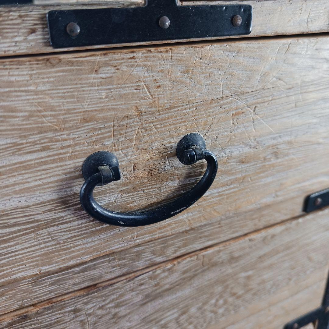 Y2293-36 桐製 階段箪笥 五段 高さ36㎝ 和ダンス 小型