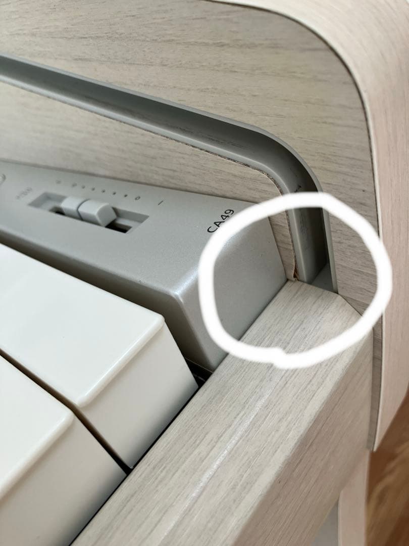 カワイ　電子ピアノ　CA49A 20年度製