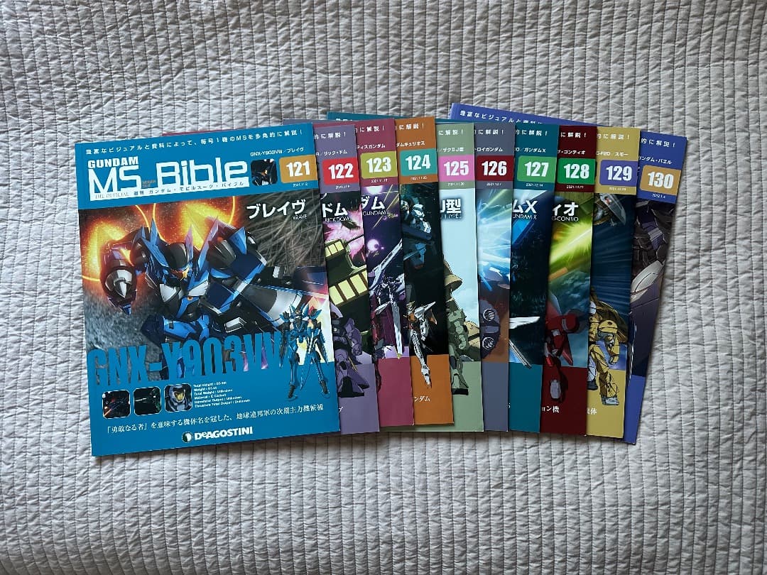 週刊　ガンダム・モビルスーツ・バイブル　145冊セット