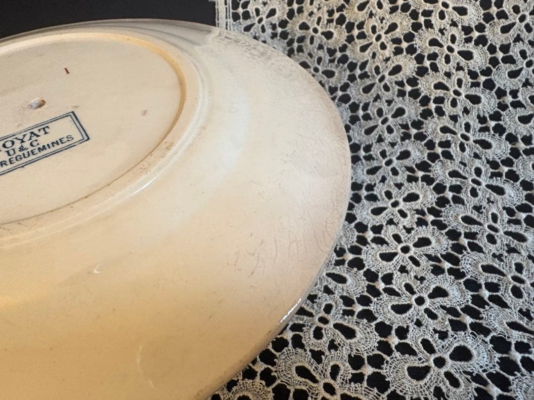 希少 サルグミンヌ窯 ROYAT ソーシエール フランス アンティーク