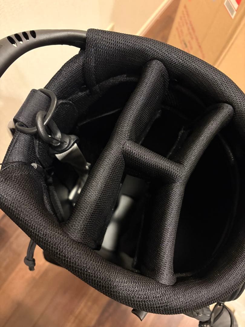 BRIEFING キャディバッグ ブラック　限定品　ほぼ新品