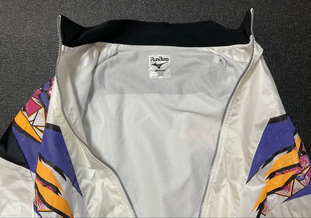 90sRunBird 人気絶頂期の明大ラグビーモデルウインドブレーカー上下XL
