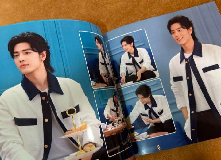 肖戦　2024年シリーズ(一)最新肖戦ロン毛写真集　34p