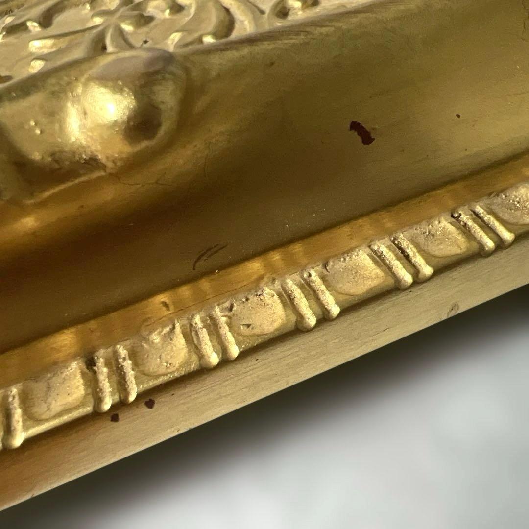 アンティーク額縁　楕円　油彩額 F8 額縁　キャンバス　パネル