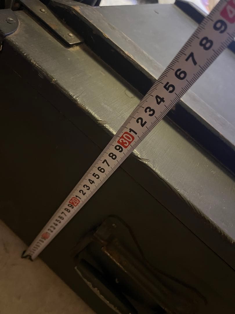 ミリタリーボックス　アウトドア　軍ものスイス軍　60年代60s 実物ミリタリー