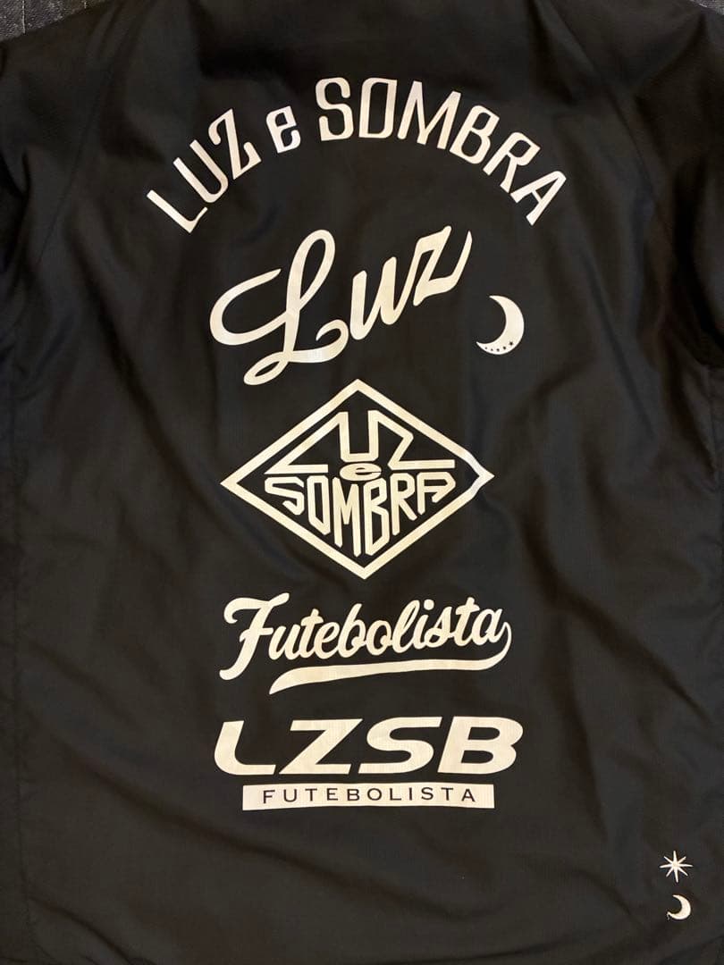 Luz e Sombra ルースインソブラ　中綿コート　ブラック　裏地フリース