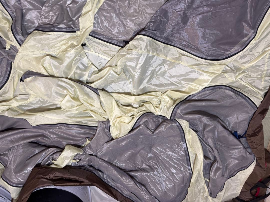 【試し張り】スノーピーク ドックドーム Pro.6 アイボリー グランドシート付