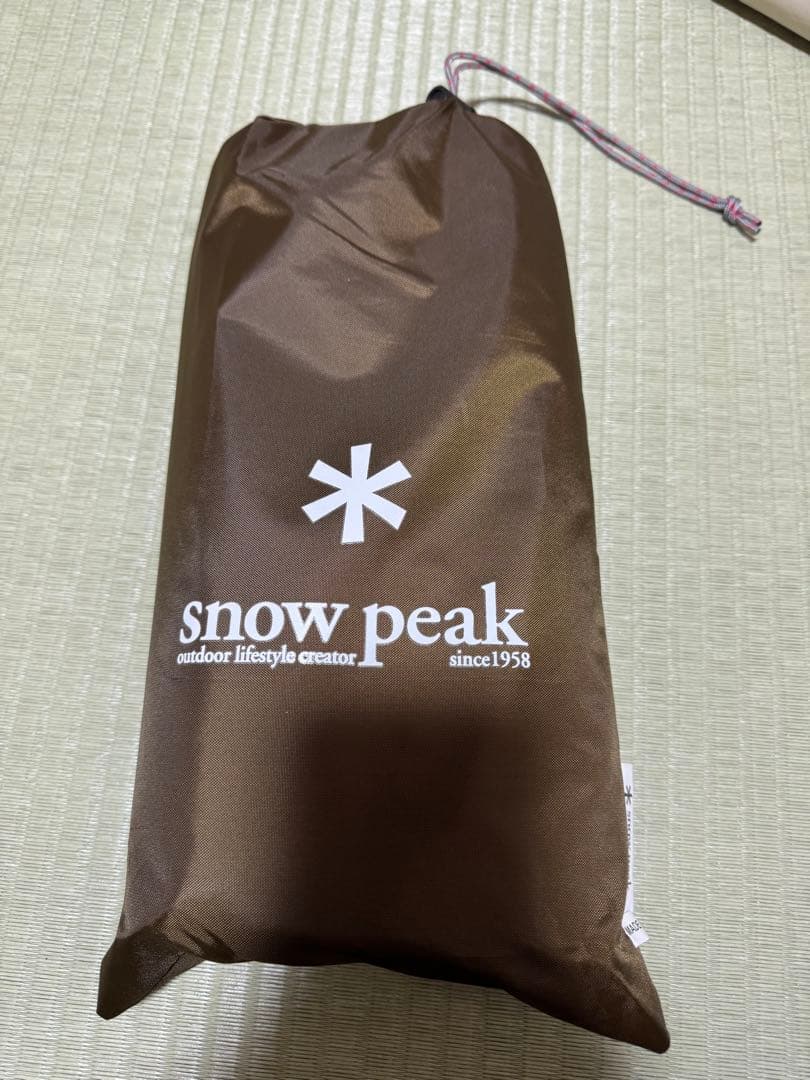 【試し張り】スノーピーク ドックドーム Pro.6 アイボリー グランドシート付