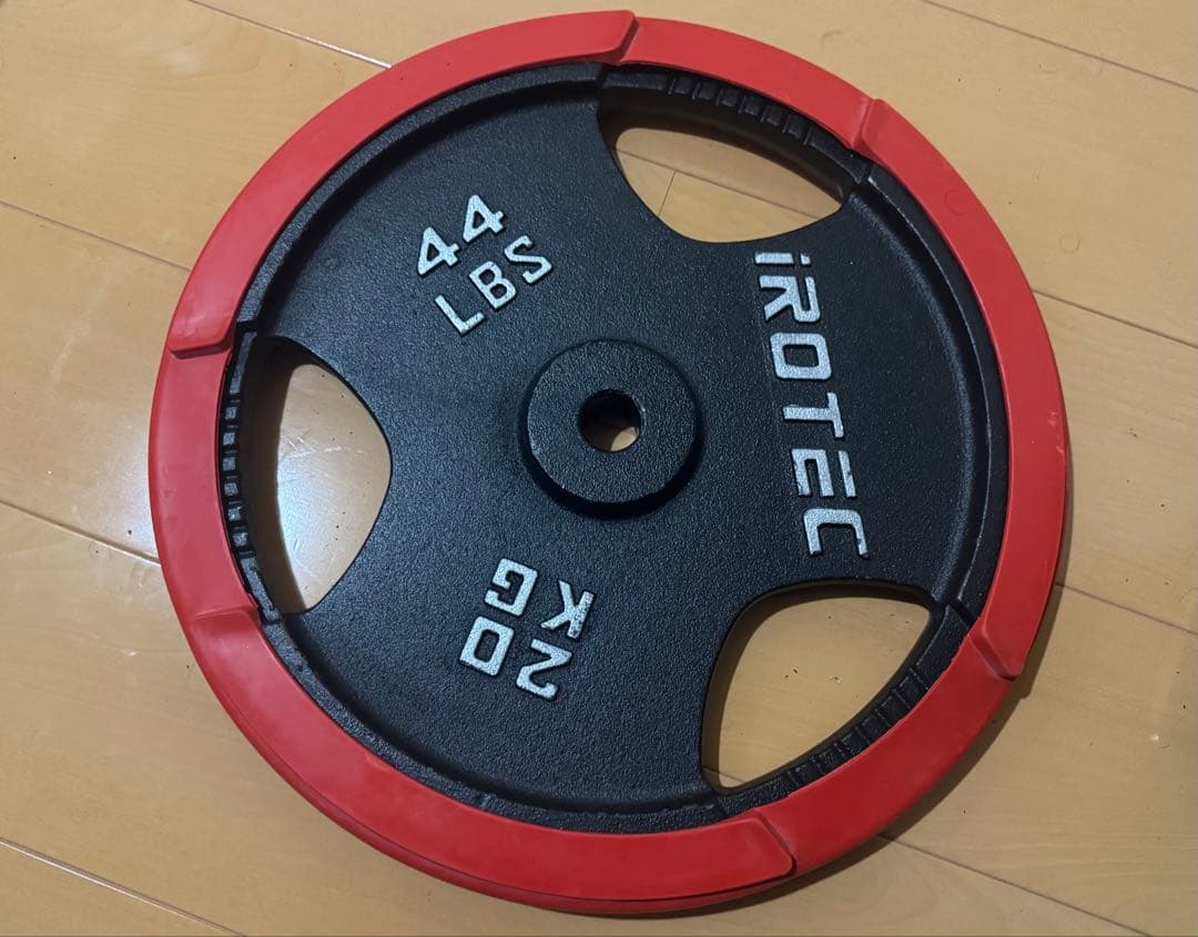 【最終値下】IROTEC （アイロテック） アイアンプレート 20kg ラバー