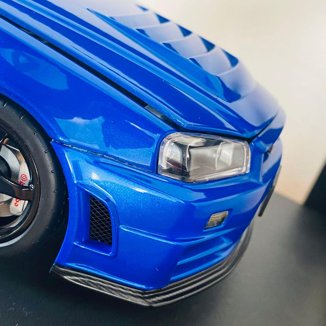 Nismo R34 スカイラインGT-R Z-tune ミニカー 1/18