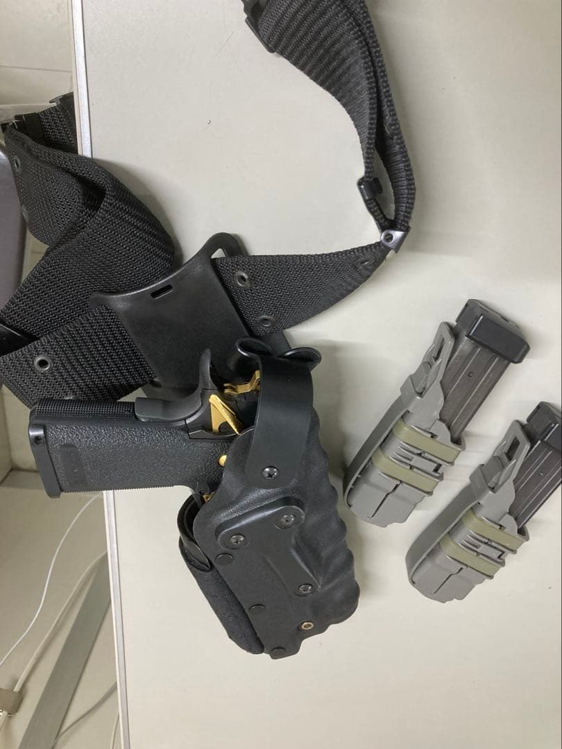 Kaz ハイキャパ5.1 ゴールドマッチ ガスブローバック ➕オマケ