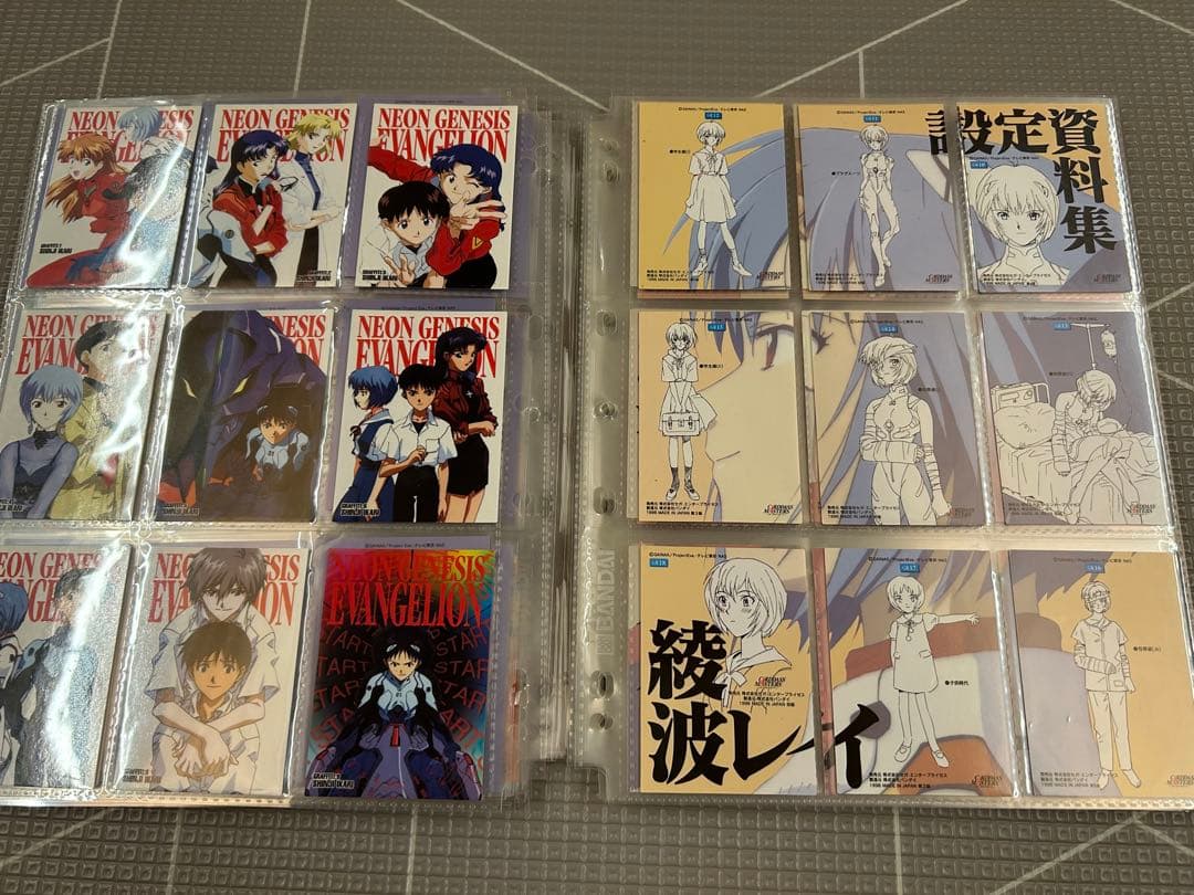 エヴァンゲリオン　カード　198枚