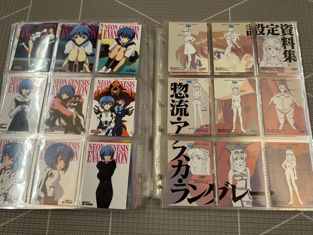 エヴァンゲリオン　カード　198枚