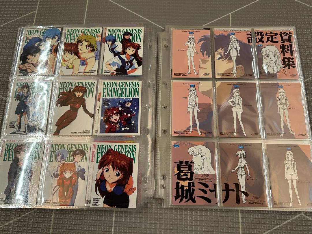 エヴァンゲリオン　カード　198枚