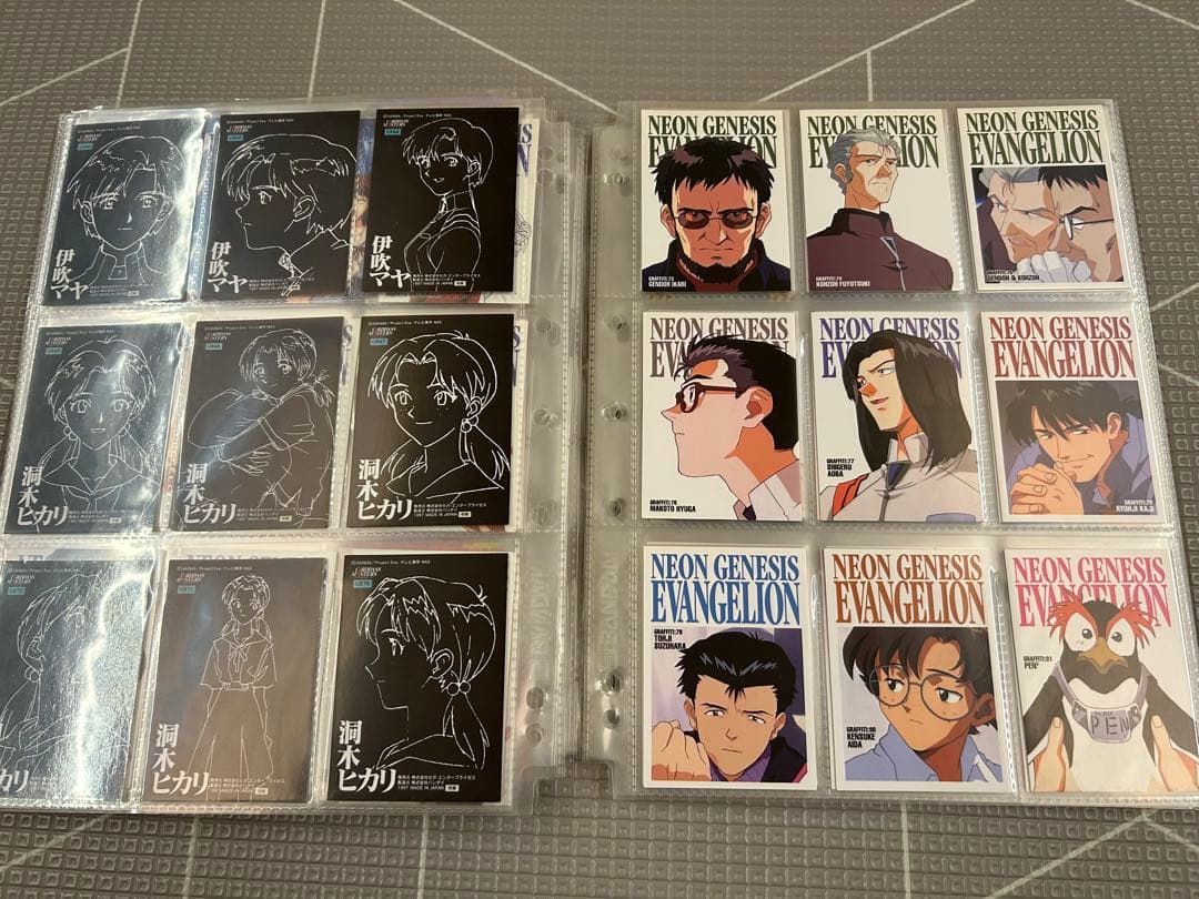 エヴァンゲリオン　カード　198枚