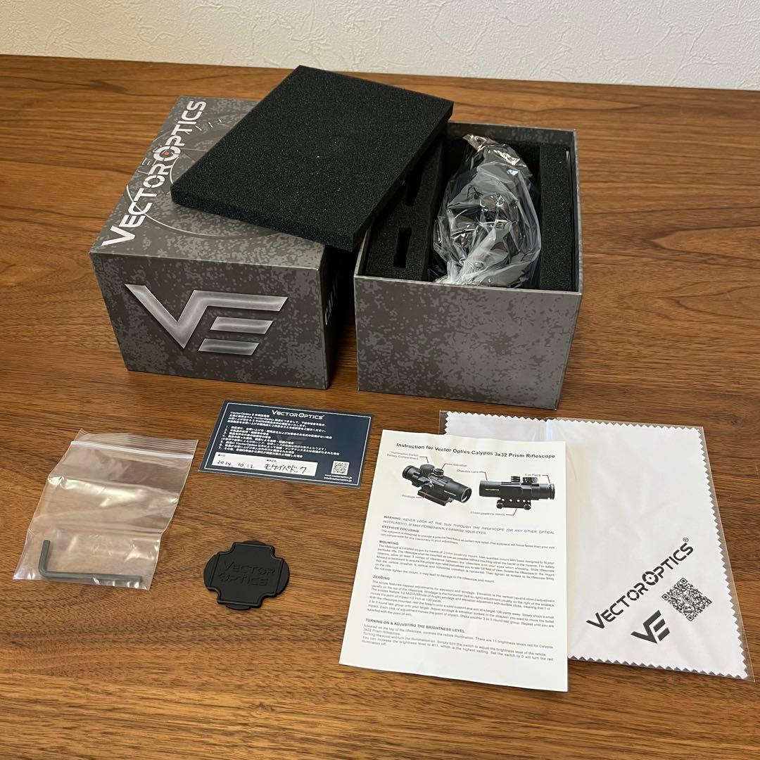 極美品 Vector Optics Calypso 3x32 3倍 キャリポス
