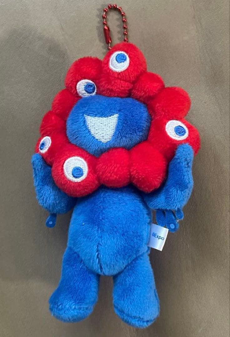【EXPO/万博キャラ】ぬいぐるみキーホルダー2体セット レア デザイン