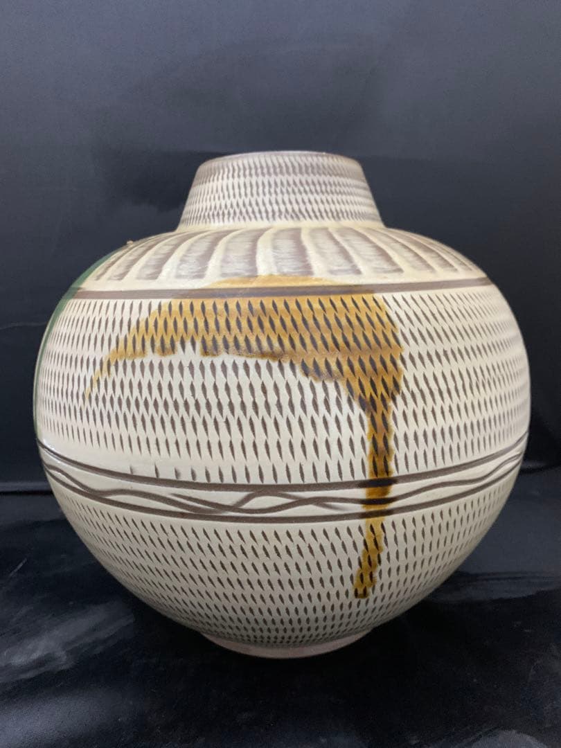 小石原焼　花瓶　壺　小鹿田焼 花入れ